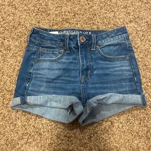 American Eagle Outfitters 360° Ne(x)t Level Stretch Jean Shorts